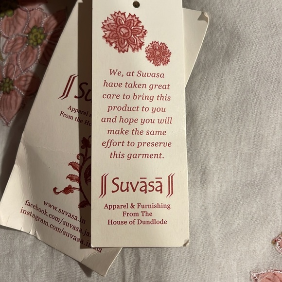 Suvasa cotton hand block shirt size M/L - Picture 8 of 9